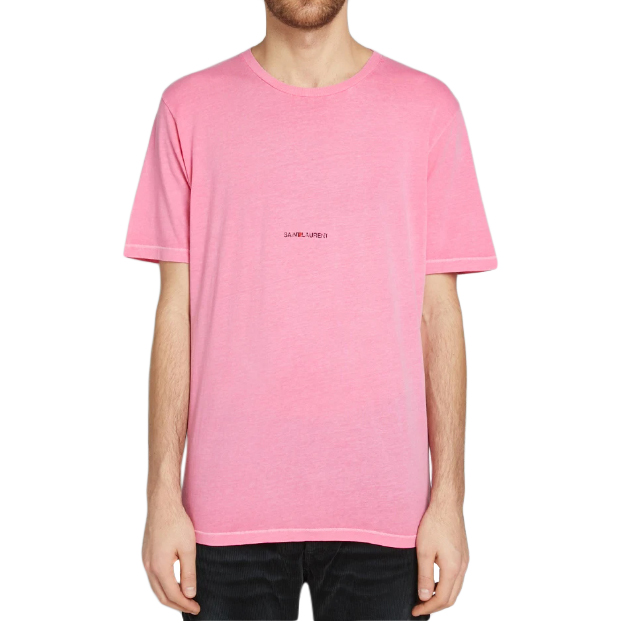 saint laurent t shirt pink