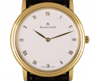 Blancpain 34mm Yellow Gold Villeret Wristwatch