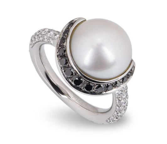 single pearl ring