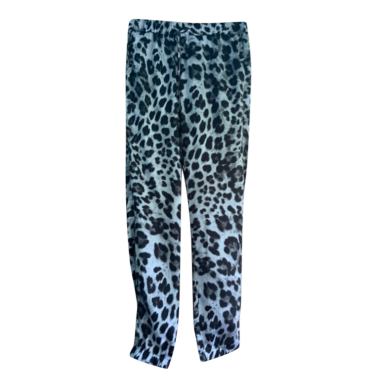 michael kors leopard pants