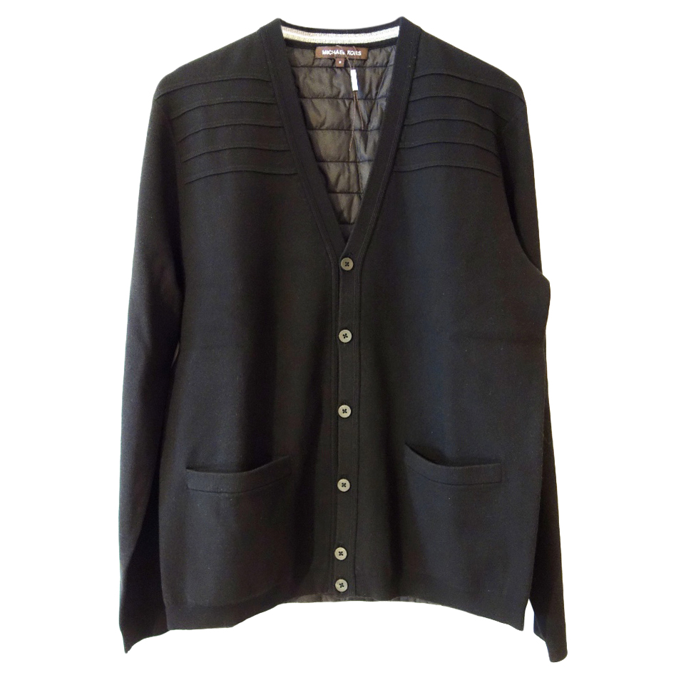 michael kors black cardigan