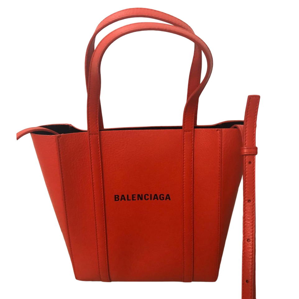 balenciaga leather shoulder bag