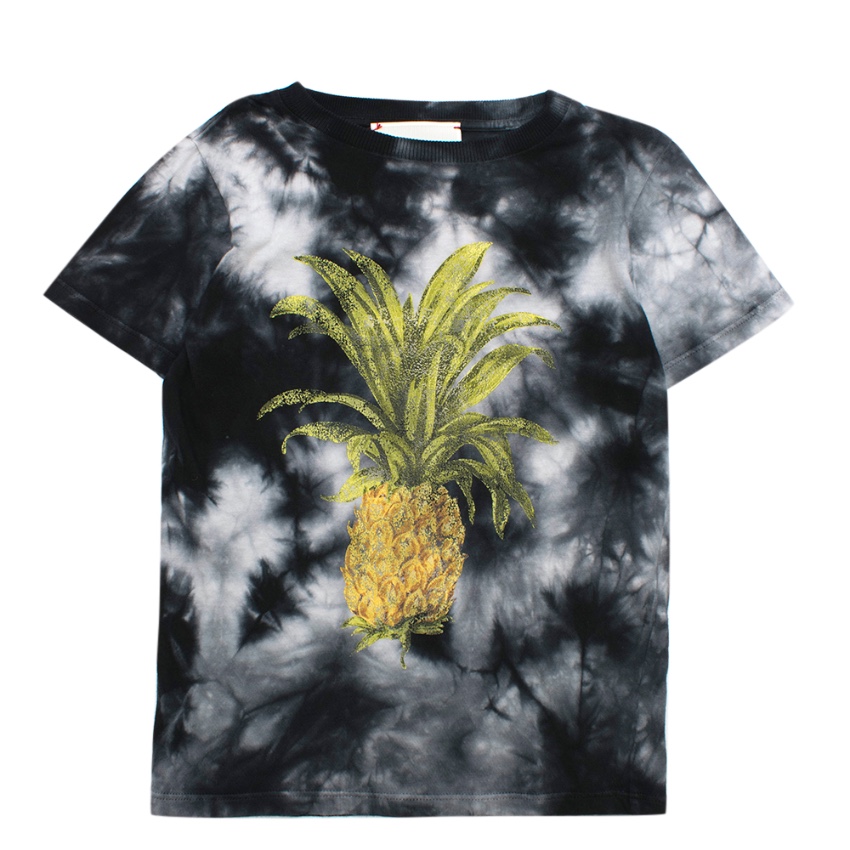 pineapple tie dye shirt