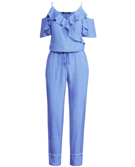 ralph lauren blue jumpsuit