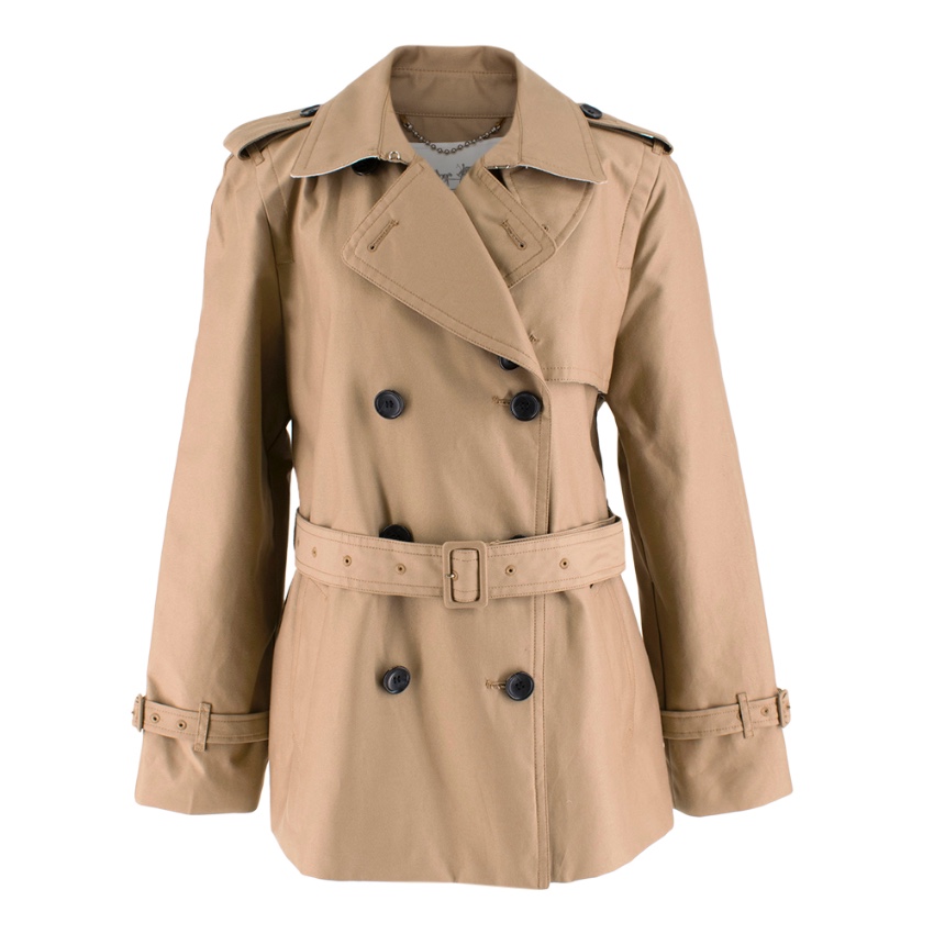 coach trench coat short