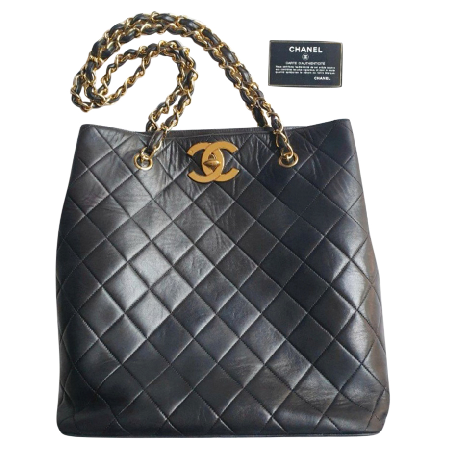 chanel shoulder tote bag