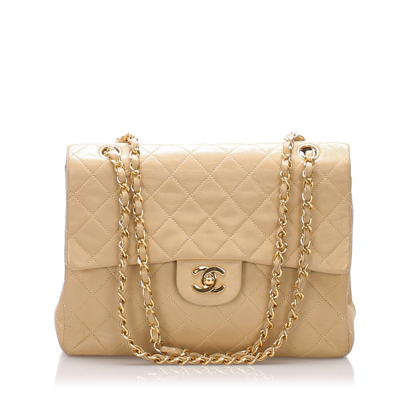 Chanel Classic Medium Lambskin Double Flap Bag