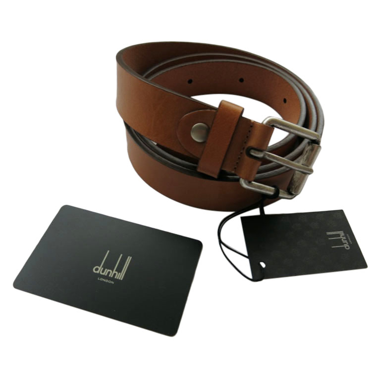 dunhill leather belt