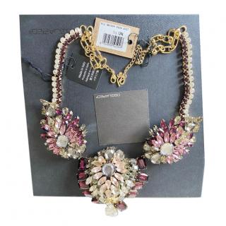 DSquared2 Crystal Embellished Collar Necklace