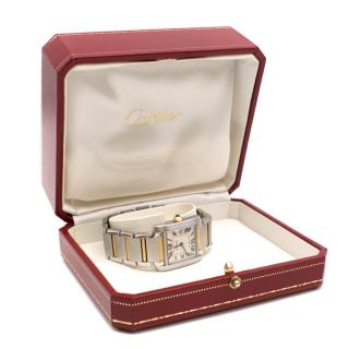 Cartier Tank Fran�aise Medium Yellow Gold & Steel Watch
