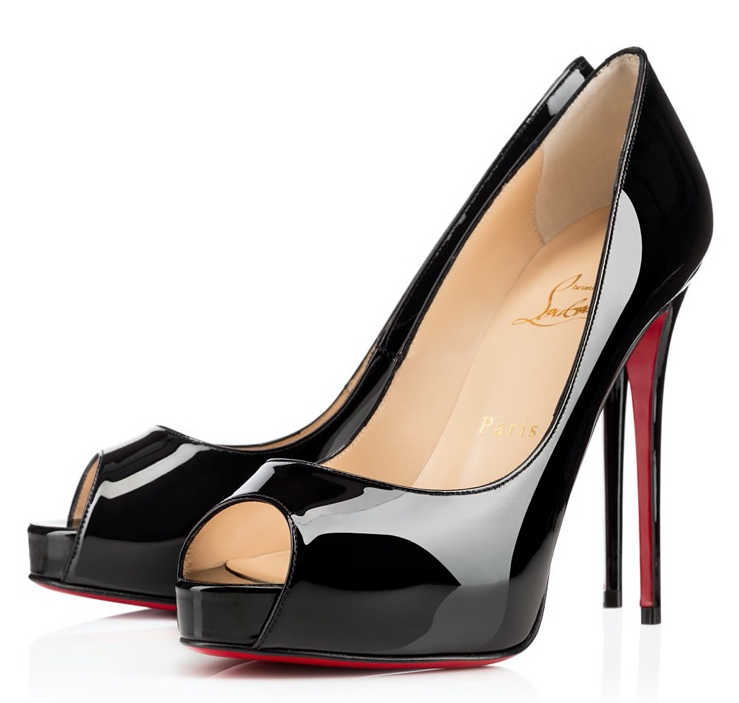 black high heels louboutin