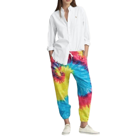 ralph lauren tie dye pants