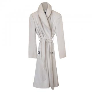 Aquascutum Wool Wrap Coat with Oversize Collar