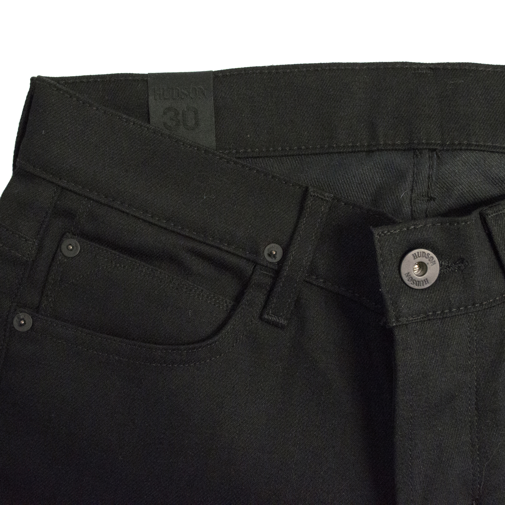 New Hudson Black The Barrow Skinny Jeans | HEWI