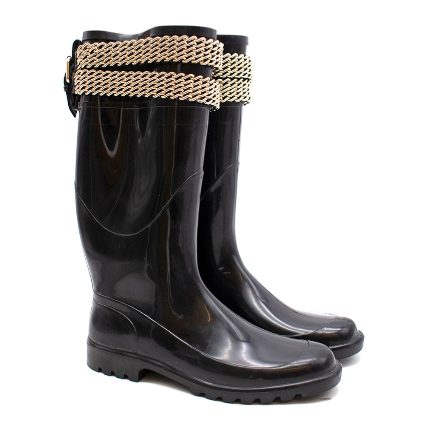 burberry waterproof boots