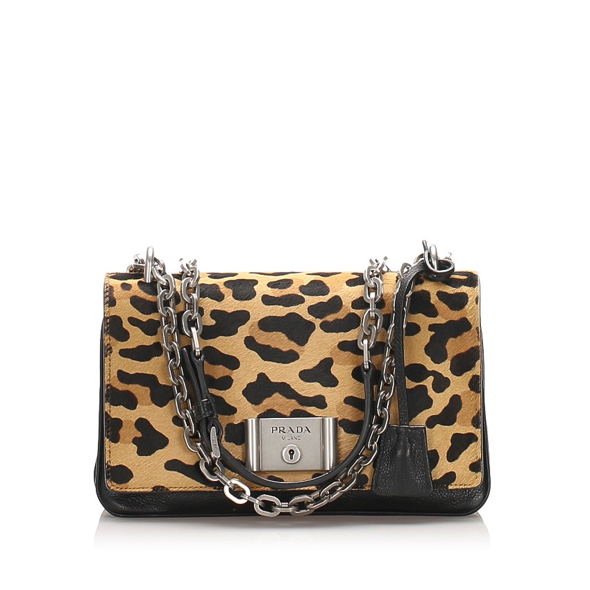 prada cavallino leopard bag