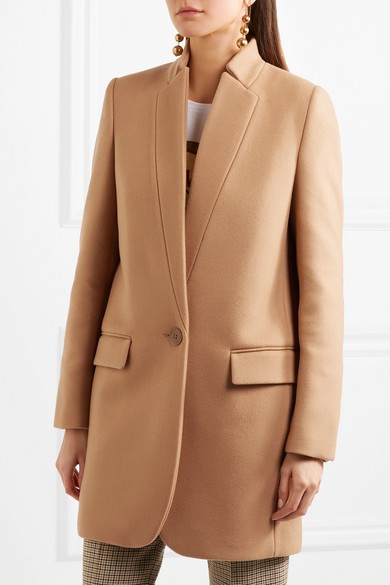 stella mccartney bryce camel coat