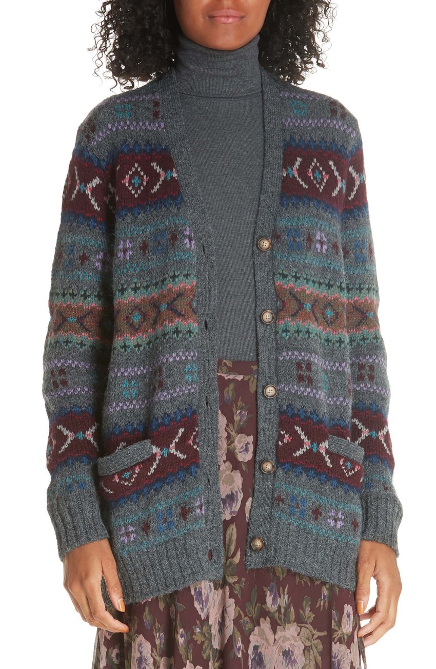 ralph lauren wool cardigan