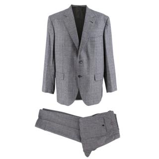 Donato Liguori Grey Single Breasted Hand Tailored Suit 