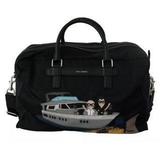 Dolce & Gabbana DG Family Patches Travel/Gym Bag