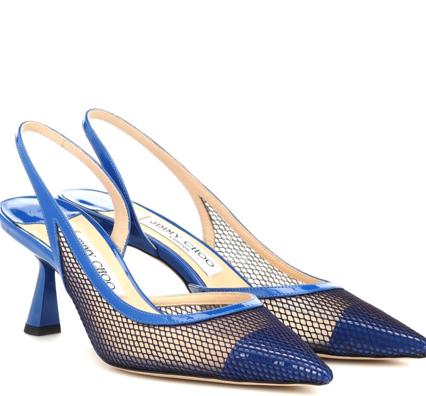 jimmy choo blue pumps