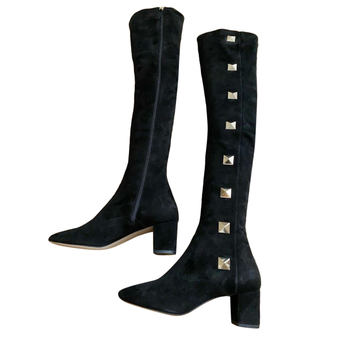 otk black suede boots