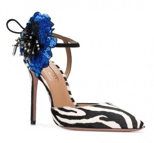 aquazzura disco flower