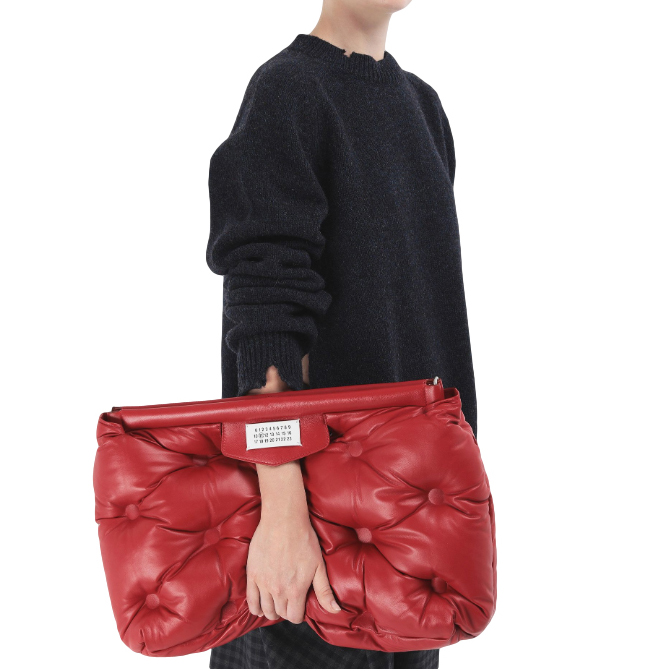 Maison Margiela Red Large Glam Slam Bag | HEWI