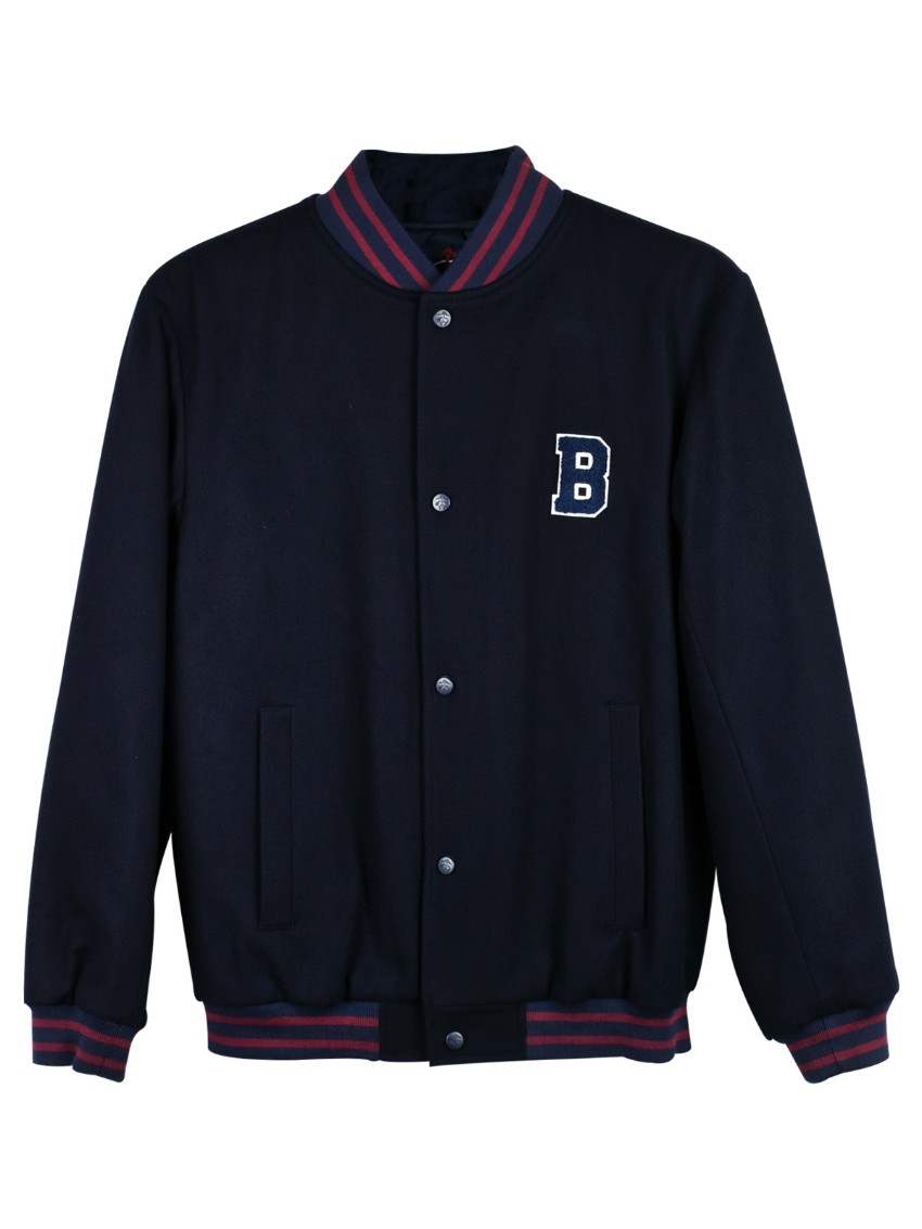Brooks Brothers Embroidered Varsity Bomber | HEWI