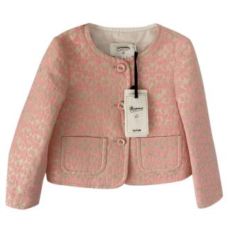 Bonpoint Couture Pink Jacquard Jacket