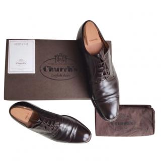 Church's Brown Calfskin Oxford Shoes