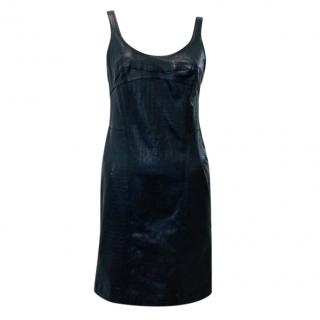 McQ by Alexander McQueen Leather Sleeveless Dress