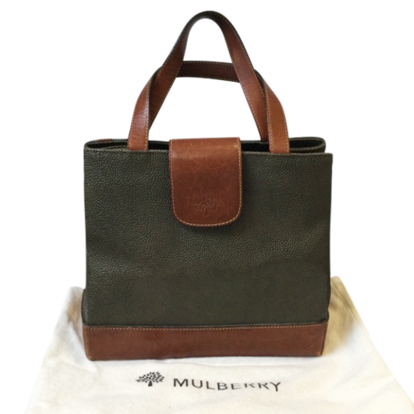 vintage scotchgrain mulberry bag