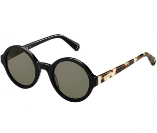 Max & Co Black/Tortoiseshell Round Sunglasses