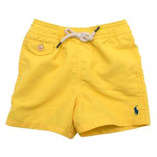 Polo Ralph Lauren Yellow Swim Shorts