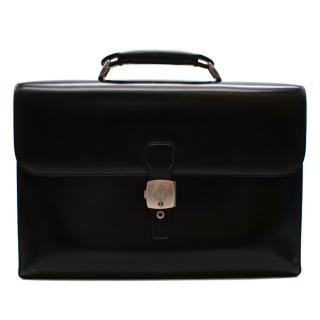 Dunhill Black Box Leather Briefcase