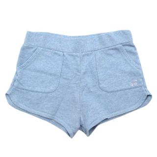 Bonpoint Blue Cotton Girls Shorts
