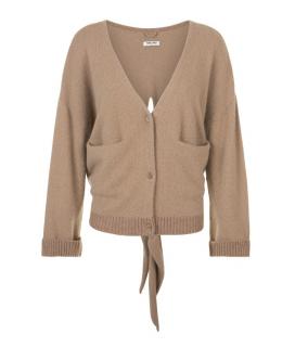 Max & Moi Cashmere Tie Back Cardigan
