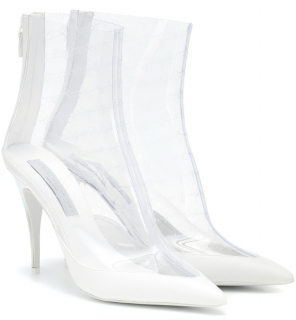 Stella McCartney transparent PVC ankle boots