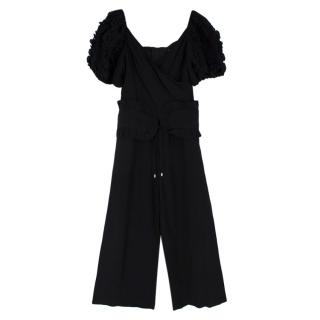 C/MEO Collective Black Linen Jumpsuit