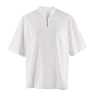 Nicholas Daley SS20 Moroccan Short Sleeve White Shirt