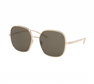 Chanel Black & Gold Square Sunglasses