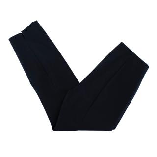 Vince Navy Crop Tapered Trousers 