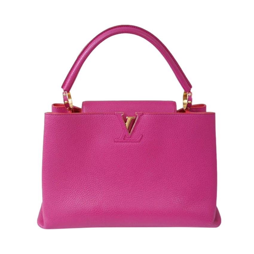 Louis Vuitton Fuchsia Capucines Tote Bag | HEWI