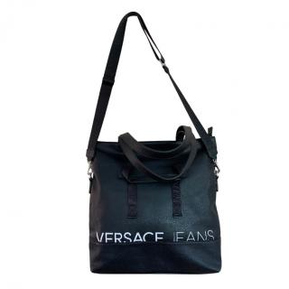 Versace Jeans Leather Weekender Bag