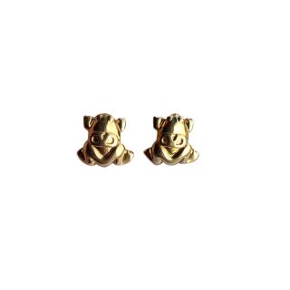 Valentino Vintage V Logo Frog Earrings