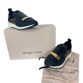 Sergio Rossi sr1 Leather & Mesh Sneakers