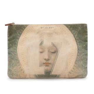 Givenchy Madonna 17 Printed Canvas Pouch 