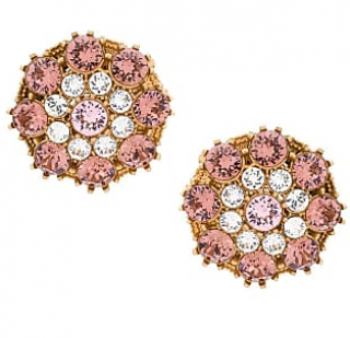Dolce & Gabbana Crystal Embellished Round Earrings	