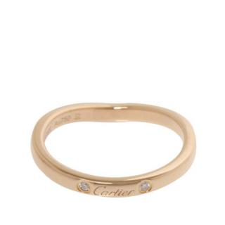 Cartier Pink Gold 18K Ballerina Curve Ring